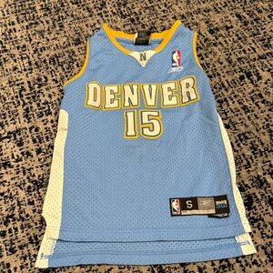 Denver Anthony Kids Blue Basketball Jersey